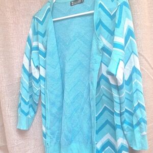 Women's Chevron button up Cardigan